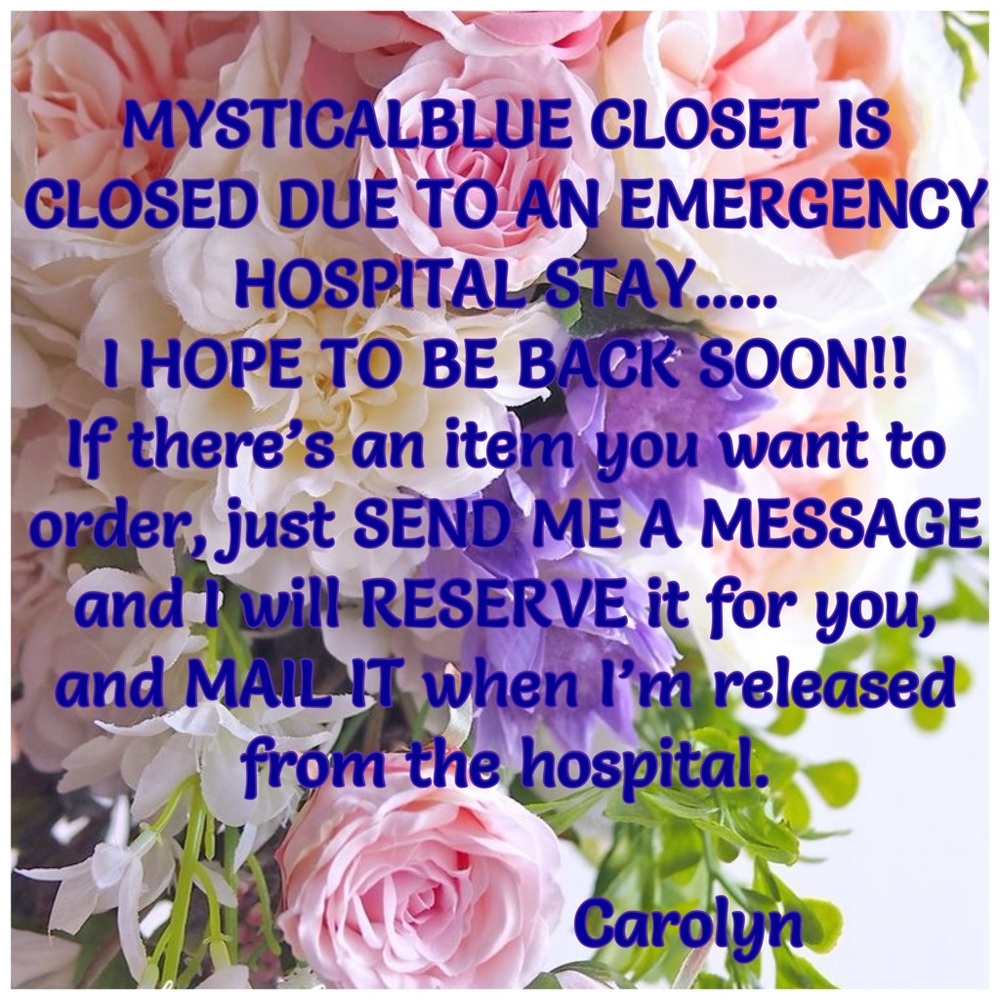 ♦️MysticalBlue Closet Closed Temporarily Closed‼️